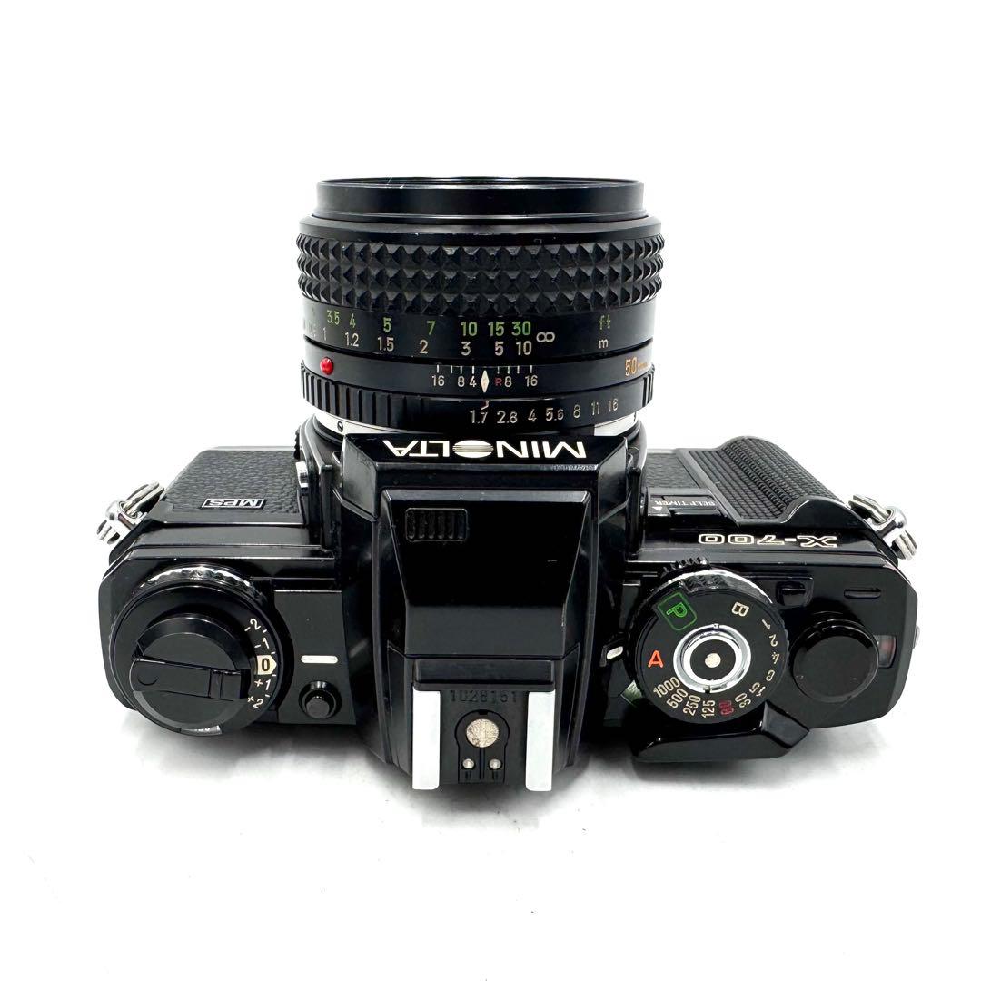 完動品 MINOLTA ミノルタ X-700 銘玉50mm F1.7 レンズ付