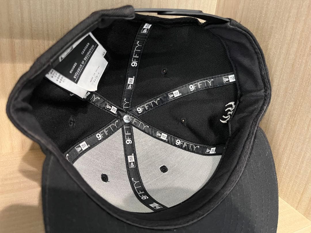 Daiwa 9FIFTY スナップバックキャップ ブラック　ニューエラ