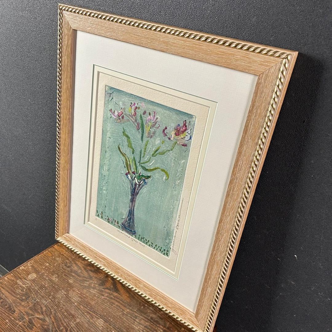 美品 ジョアン・アイザック「caenival～」銅版画 直筆サイン入り 限定1点