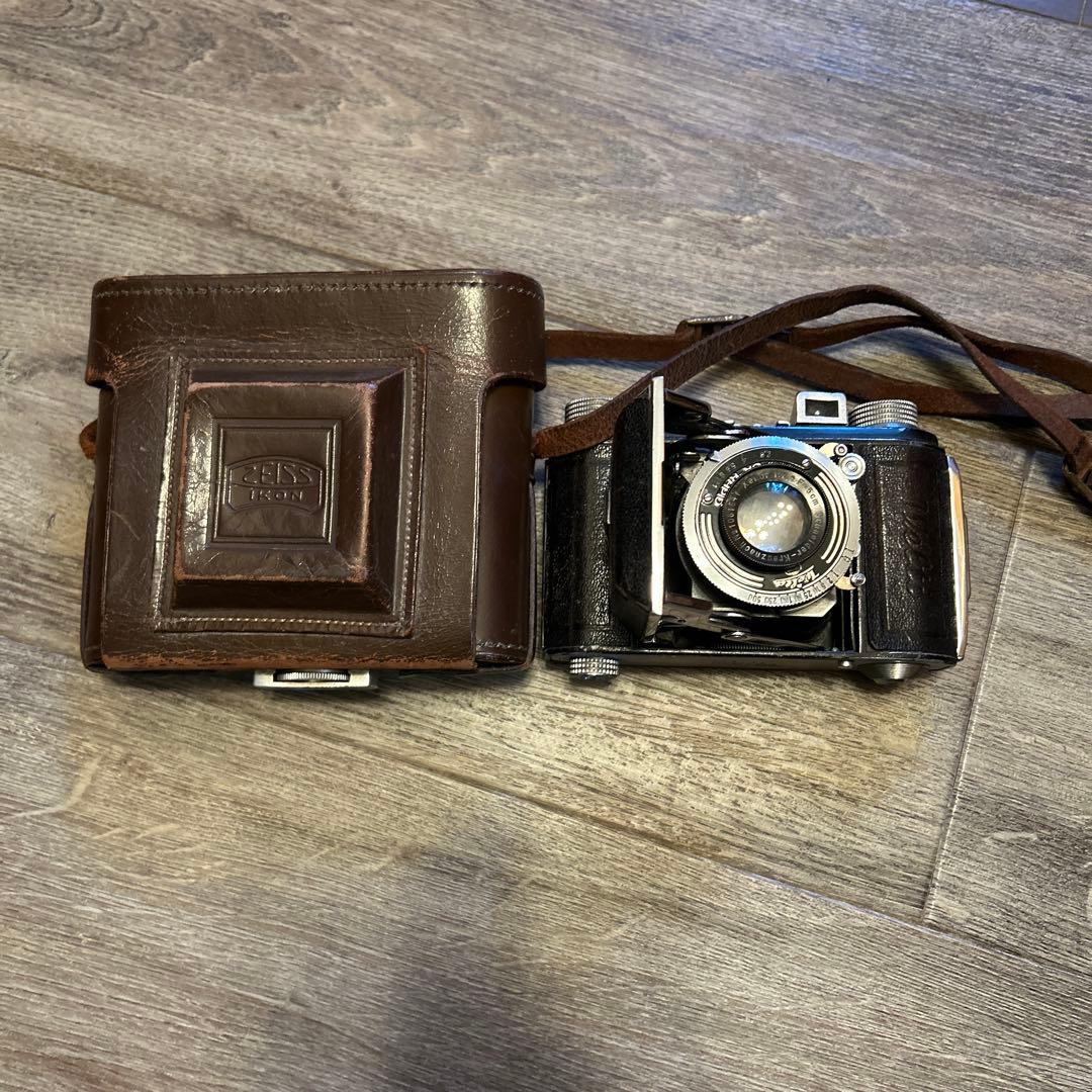 レザーケース付きフィルムカメラ　welti