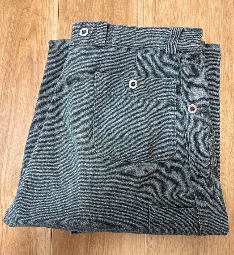 スイス軍 50's 前期型 ヴィンテージ デニムワークパンツ　W92cm