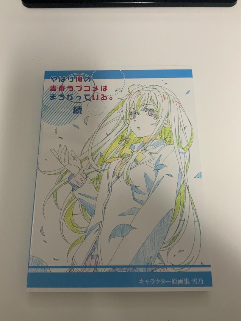 俺ガイル やはり俺の青春ラブコメはまちがっている。 キャラクター原画集 雪乃