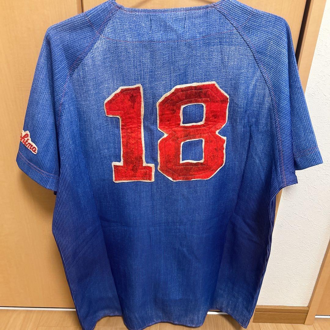 広島東洋カープ 森下 暢仁　前田健太 2013年　限定デニムユニフォームL