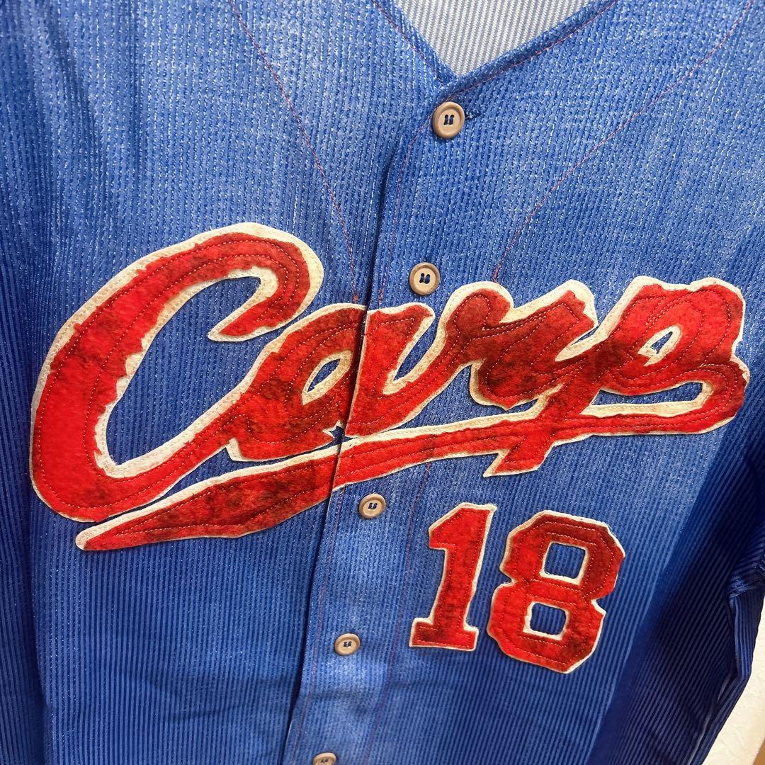 広島東洋カープ 森下 暢仁　前田健太 2013年　限定デニムユニフォームL