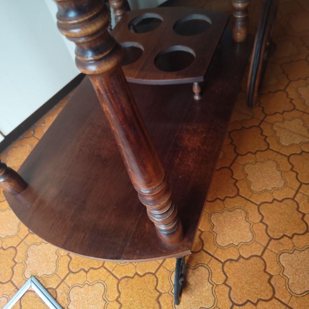 ☆ぺいさま専用☆丸テーブル　バタフライワゴン　オブジェワゴン