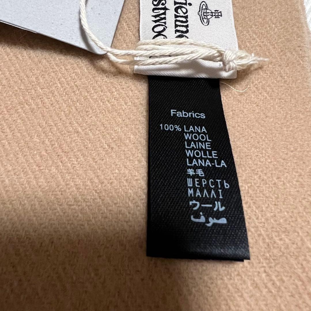 ヴィヴィアンウエストウッド　ウールマフラー　オーブ刺繍