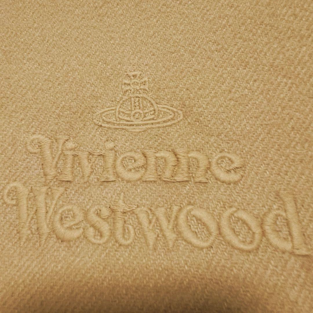 ヴィヴィアンウエストウッド　ウールマフラー　オーブ刺繍