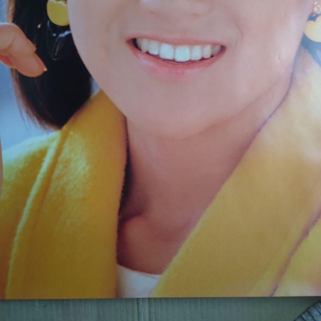 岡田有希子／贈り物 店頭告知ポスター 80年代当時物 ベストアルバム レア