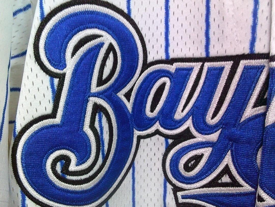 復刻新品L横浜DeNAベイスターズ佐々木 主浩22大魔神ユニフォーム刺繍プロ野球