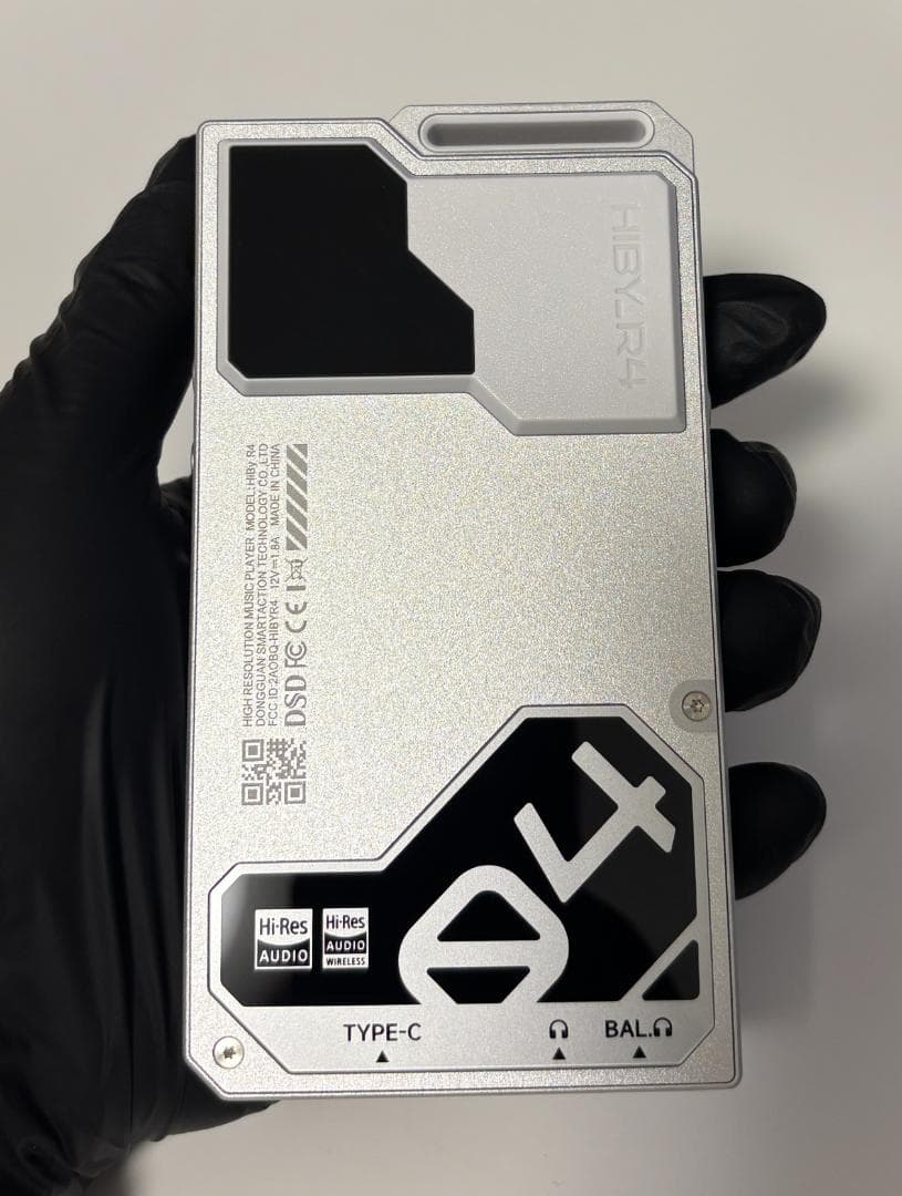 ポータブルプレーヤー HiBy R4 Silver