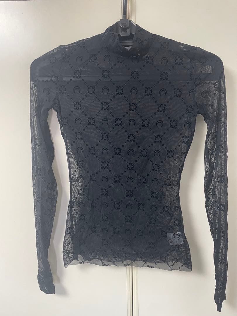 マリーンセル Marine Serre フロッキーロゴ XS ブラック