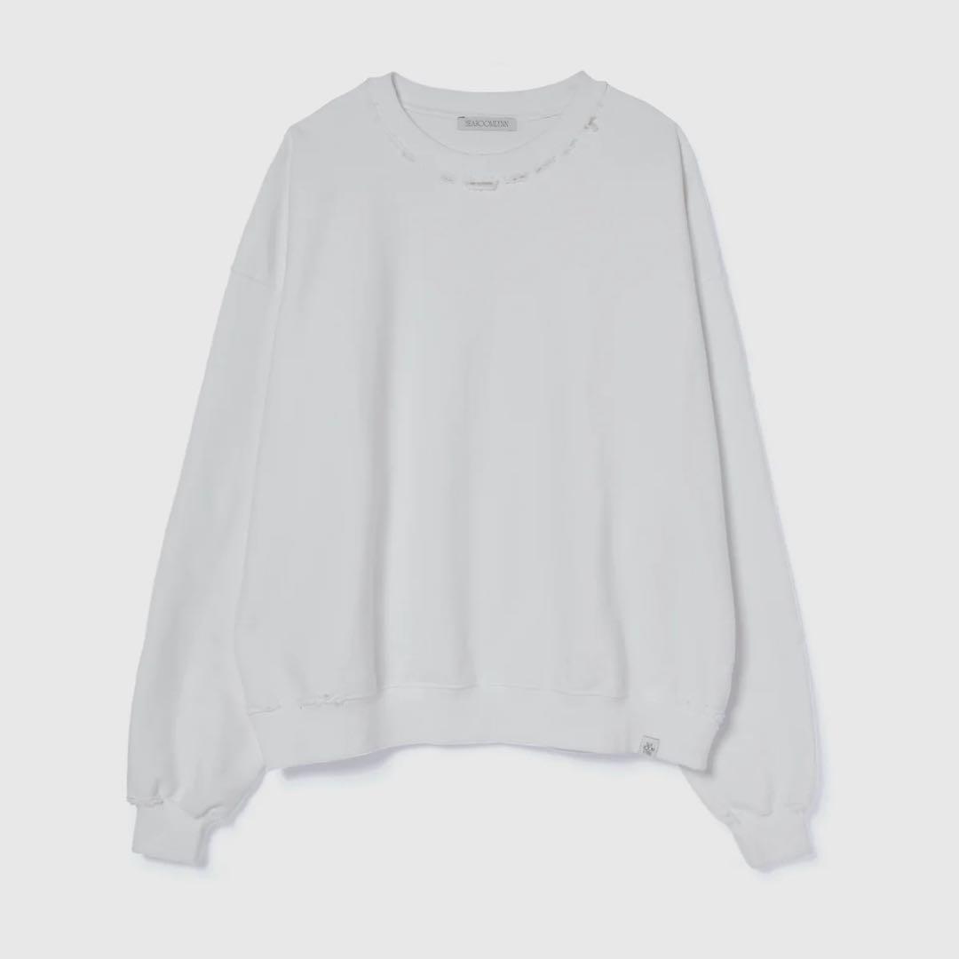 新品Sea Room Lynn Acid dye ダメージSweatプルオーバー