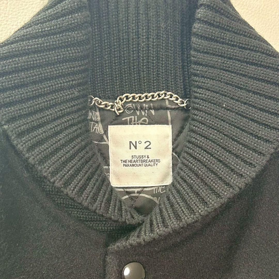 激レア STUSSY × BEDWIN スタジャン ジャケット コラボ 12aw