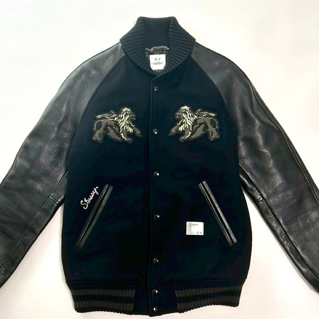 激レア STUSSY × BEDWIN スタジャン ジャケット コラボ 12aw