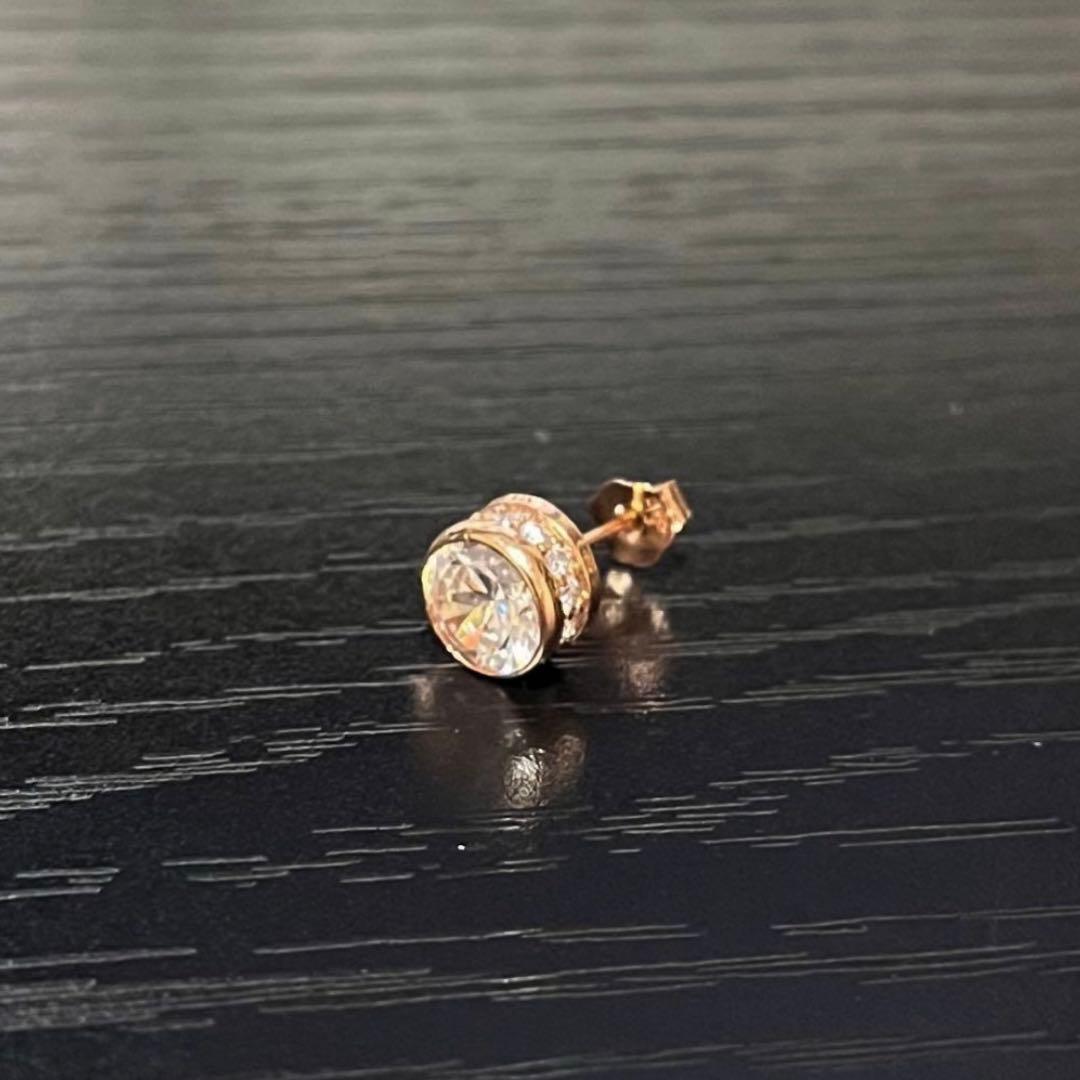 AVALANCHE アバランチ 10Kローズゴールド ピアス 6mm