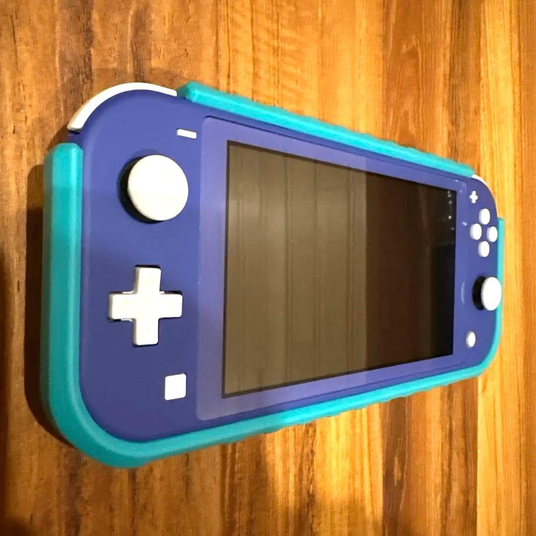 Nintendo Switch Lite ブルー 本体 カバー セット