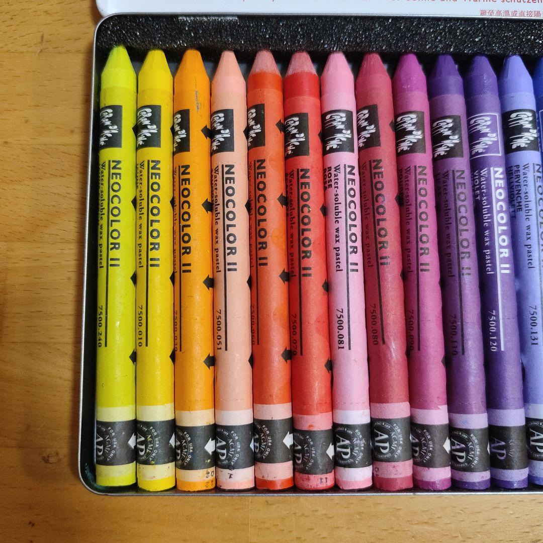 カランダッシュ　ネオカラー2　水溶性クレヨン　30色セット