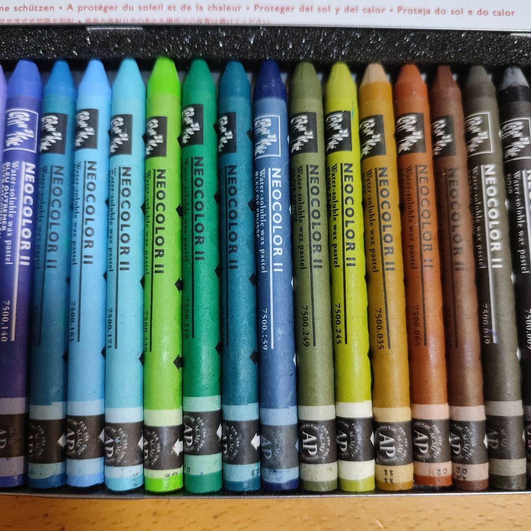 カランダッシュ　ネオカラー2　水溶性クレヨン　30色セット