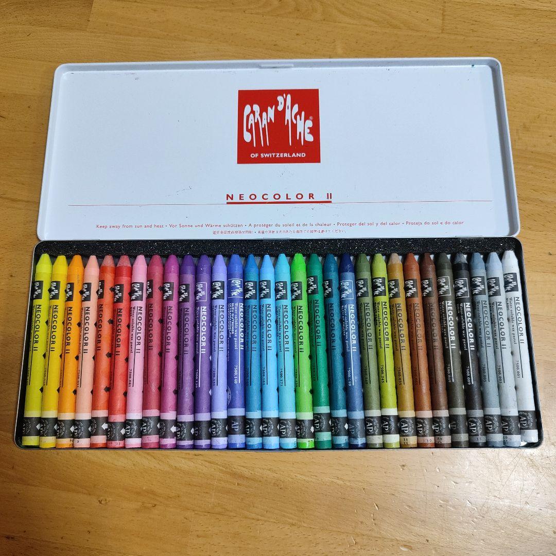 カランダッシュ　ネオカラー2　水溶性クレヨン　30色セット