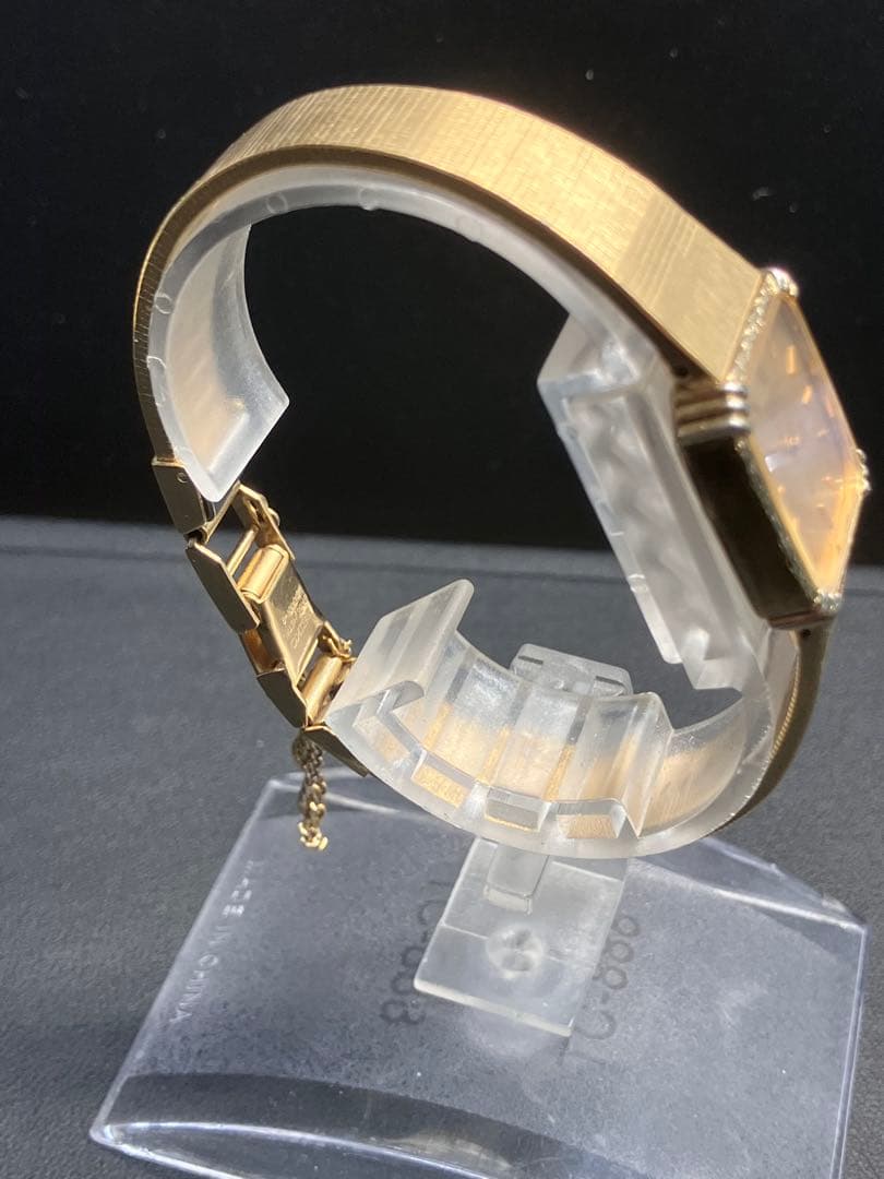 新品電池！SEIKO セイコー ゴールド オクタゴン 腕時計 1400-5480