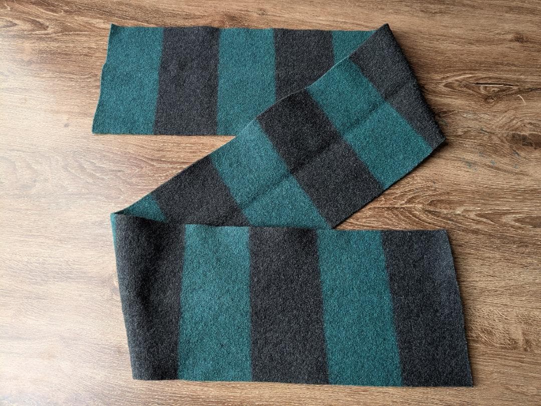 コムデギャルソンオム 1998AW ボーダーマフラー 田中オム