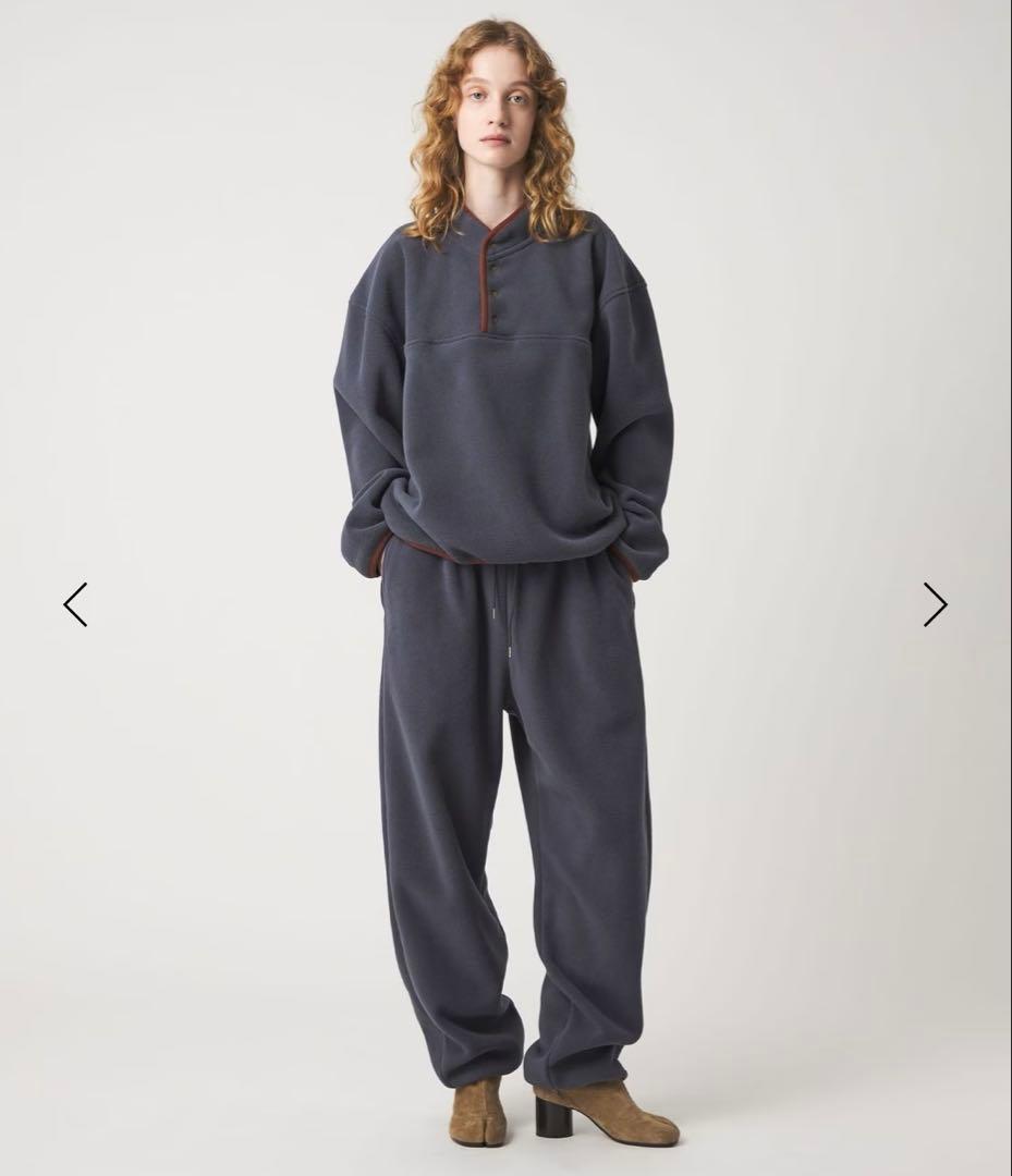 6 ROKU フリース プルオーバー トレーナー