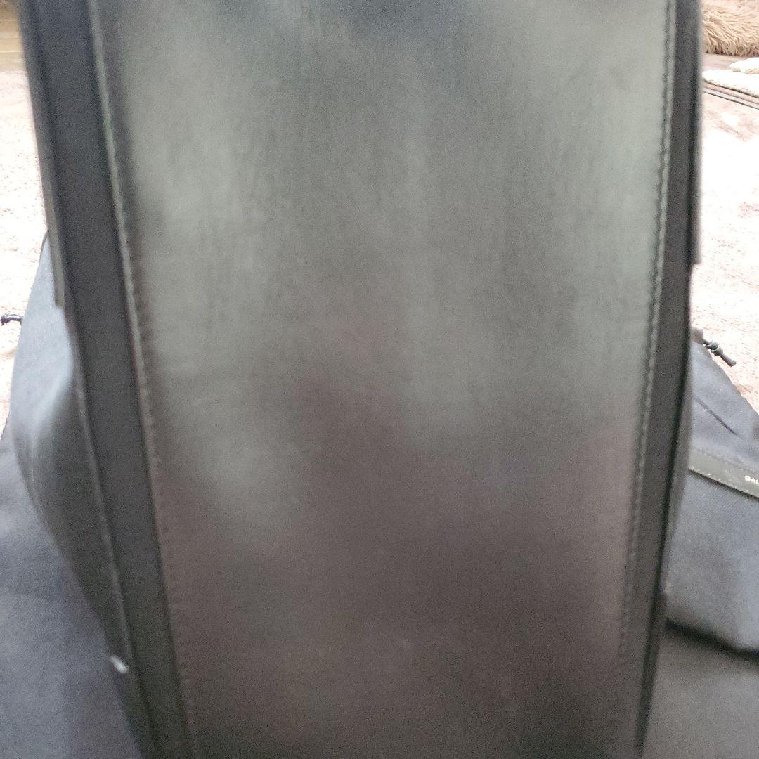 バレンシアガ　トートバック　ネイビーカバス　正規品