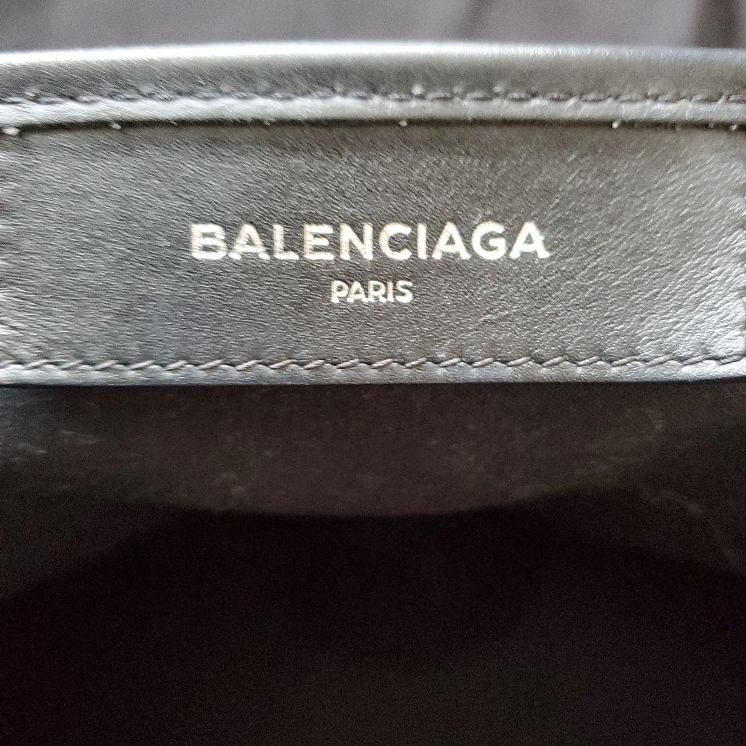 バレンシアガ　トートバック　ネイビーカバス　正規品