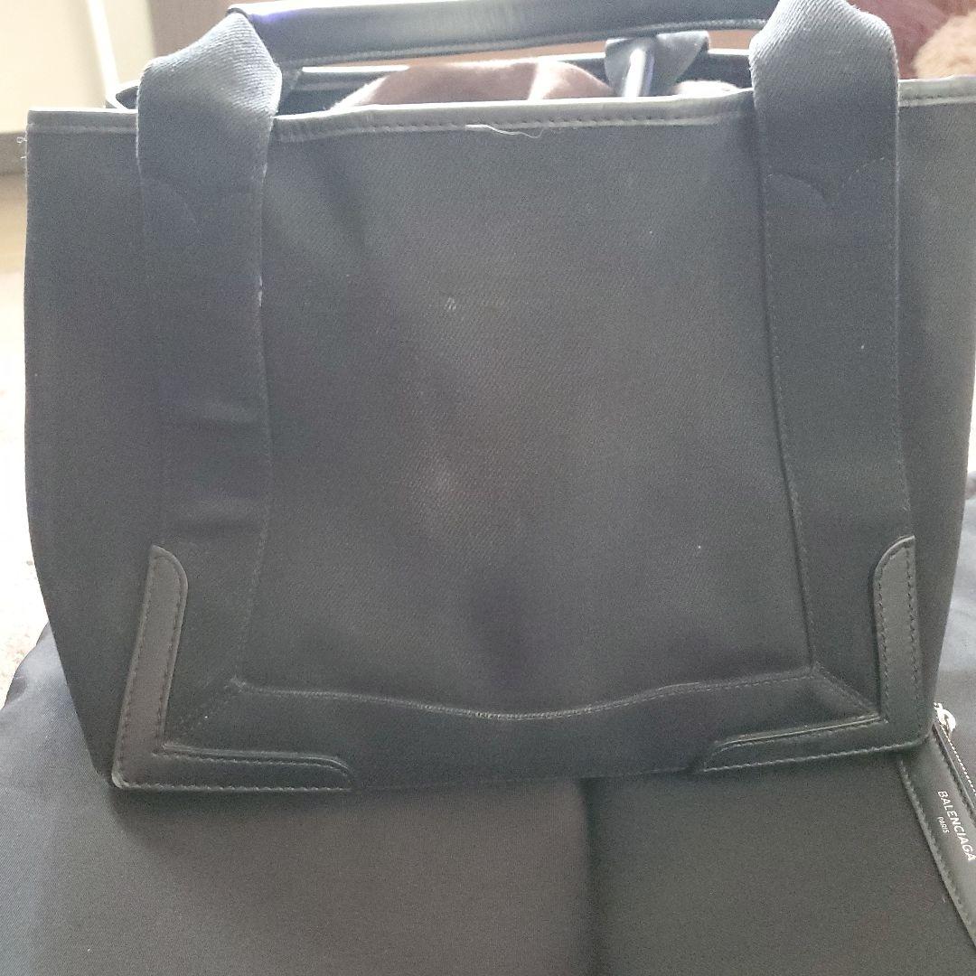 バレンシアガ　トートバック　ネイビーカバス　正規品