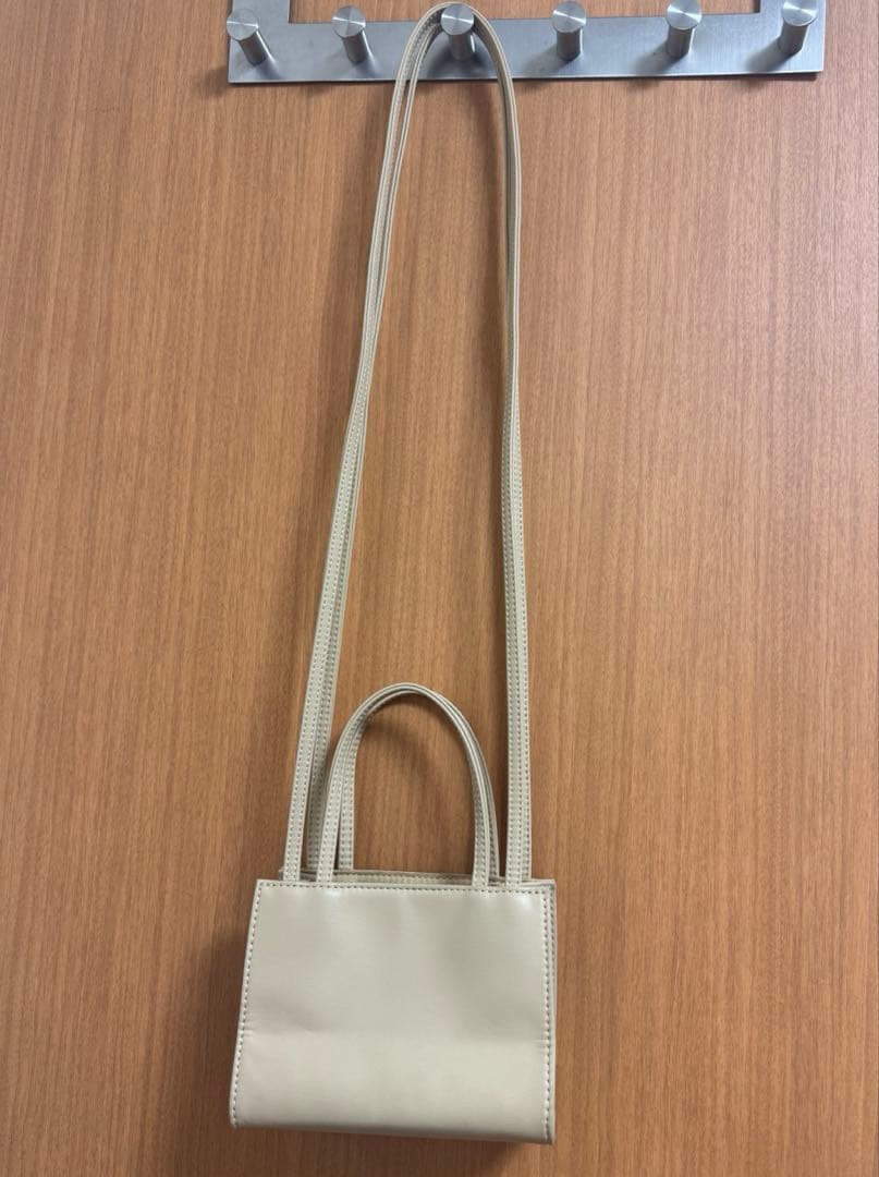 TELFAR バッグ クリーム S