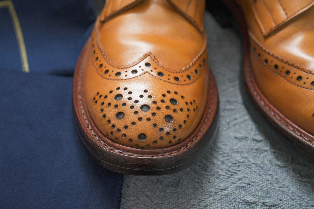 ★清潔&極艶　トリッカーズ　カントリーブーツ　8ハーフ★