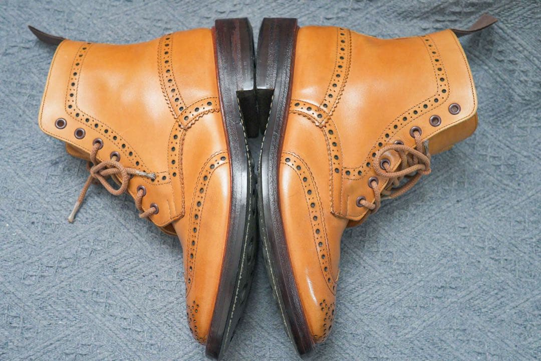 ★清潔&極艶　トリッカーズ　カントリーブーツ　8ハーフ★