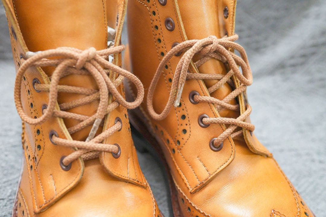 ★清潔&極艶　トリッカーズ　カントリーブーツ　8ハーフ★