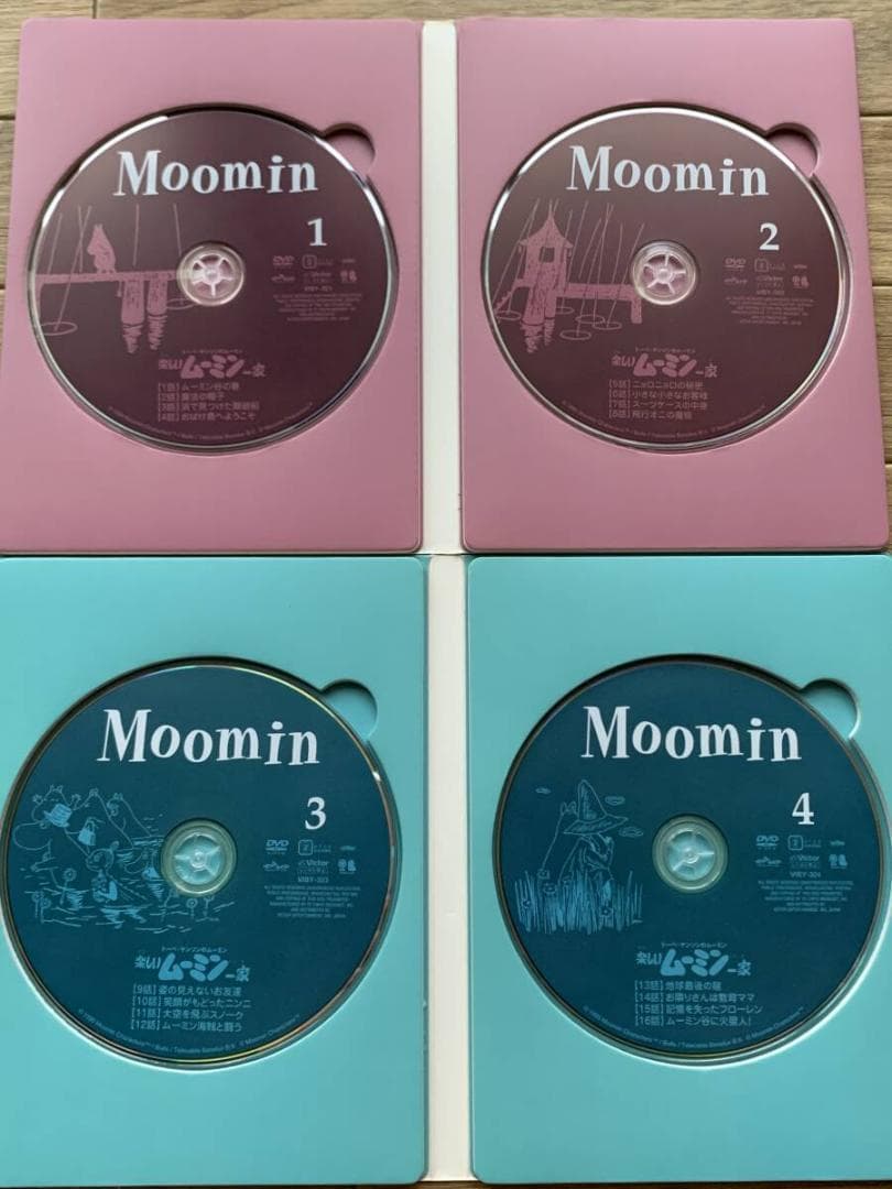 楽しいムーミン一家 BOX SET 上巻　DVD 13枚組/BD
