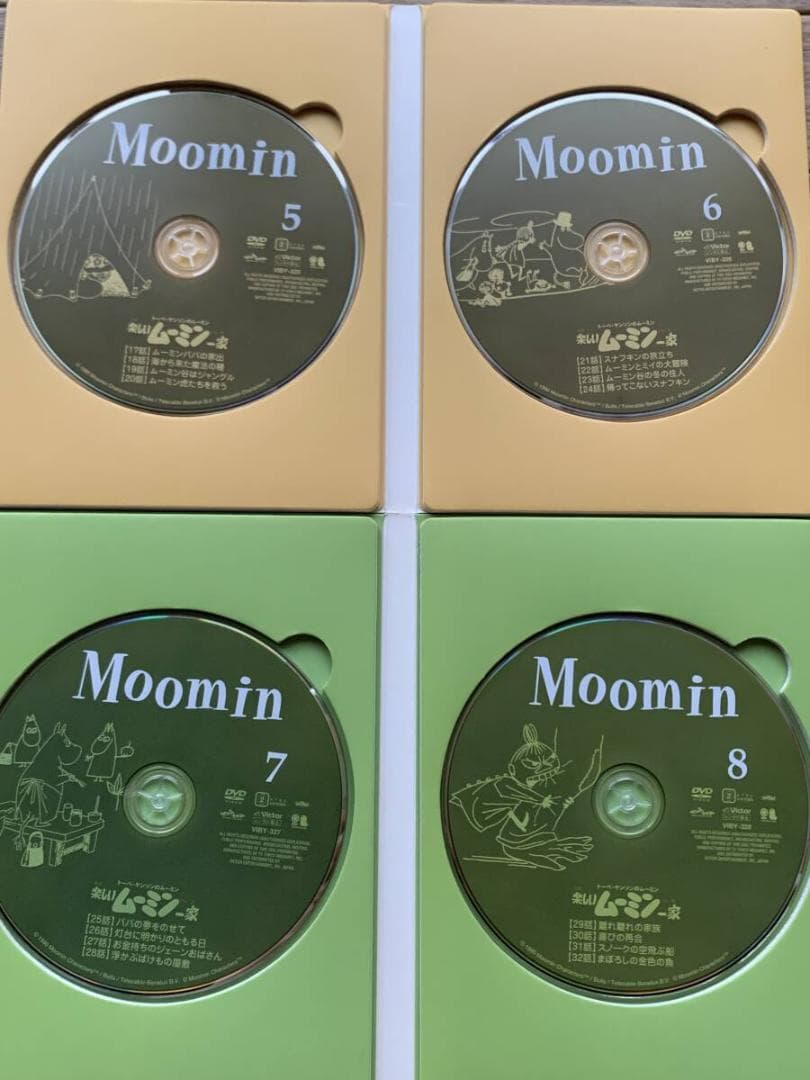 楽しいムーミン一家 BOX SET 上巻　DVD 13枚組/BD