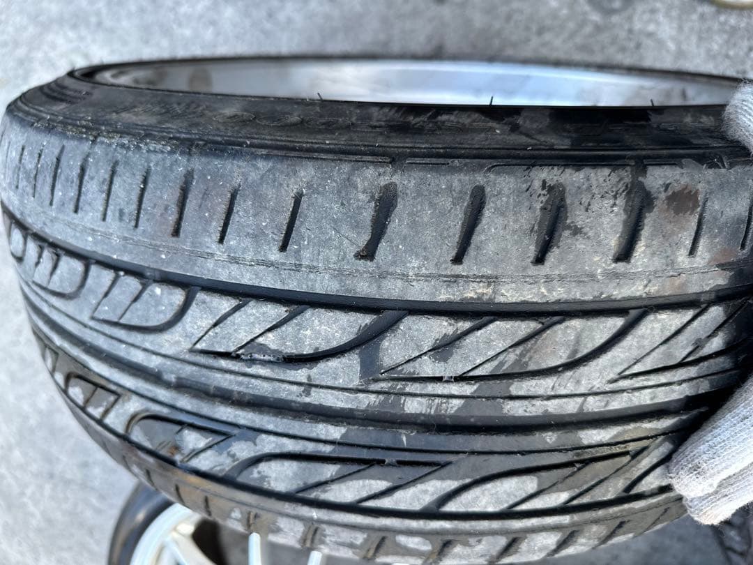 エンケイ　ホイールタイヤ　セット　4本　225/40R18