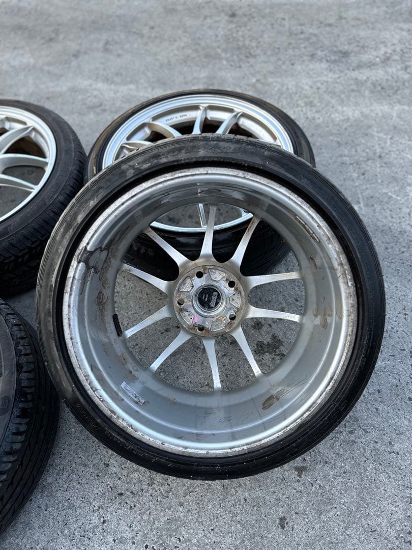 エンケイ　ホイールタイヤ　セット　4本　225/40R18