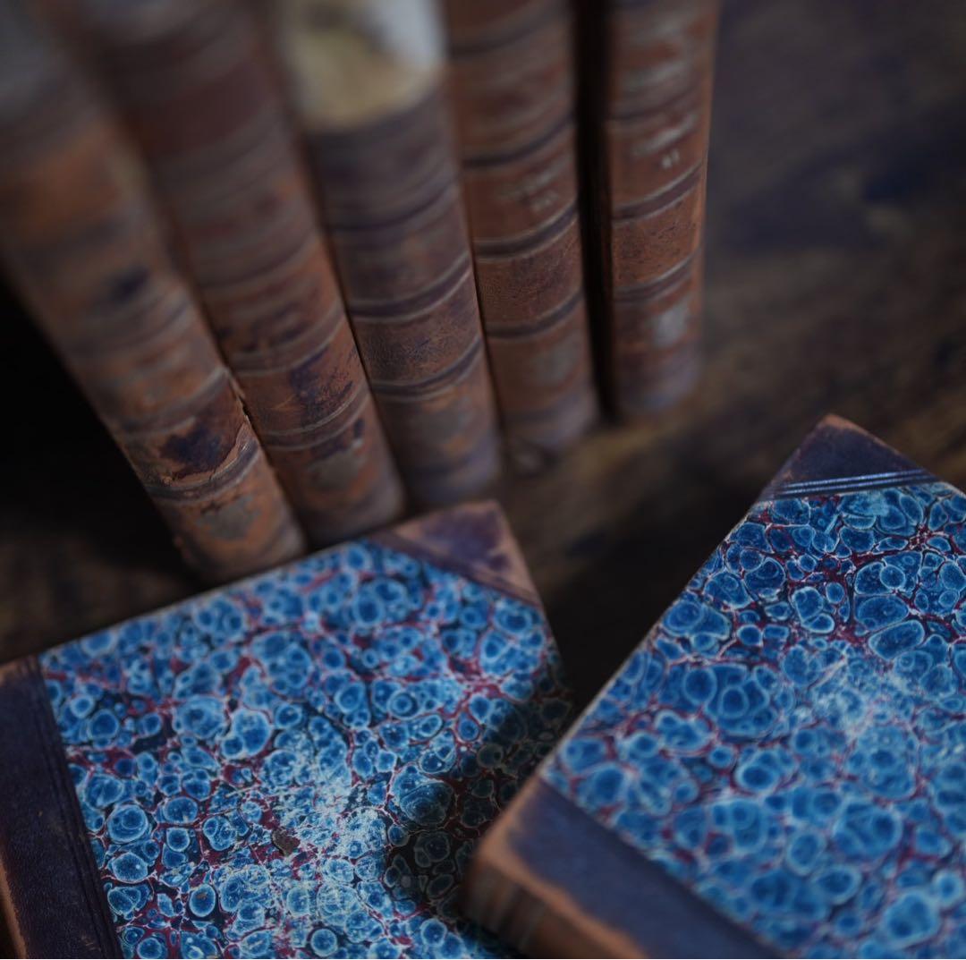 Vintage Book 【7set】洋書　古書　インテリア　アンティーク