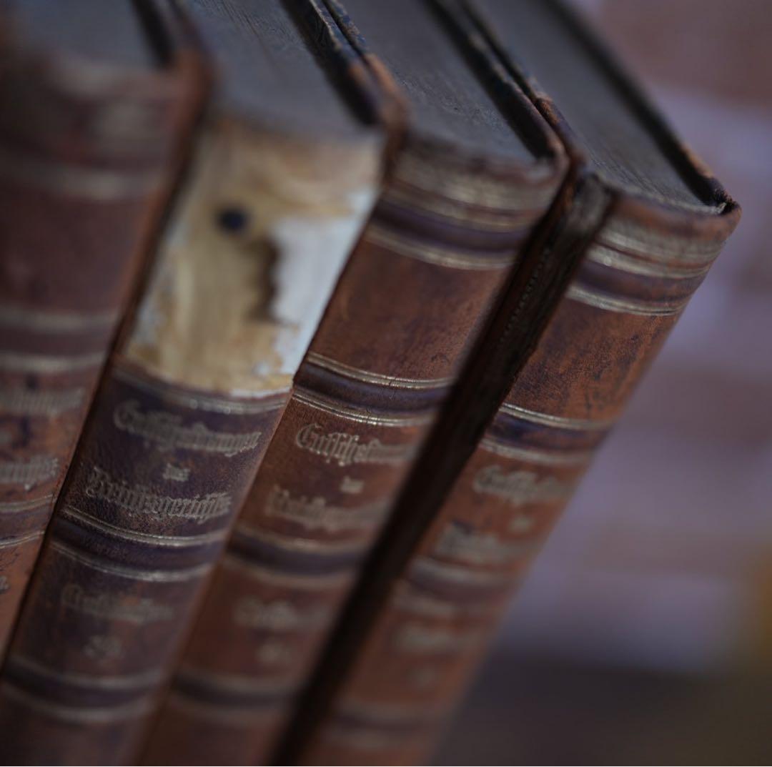 Vintage Book 【7set】洋書　古書　インテリア　アンティーク