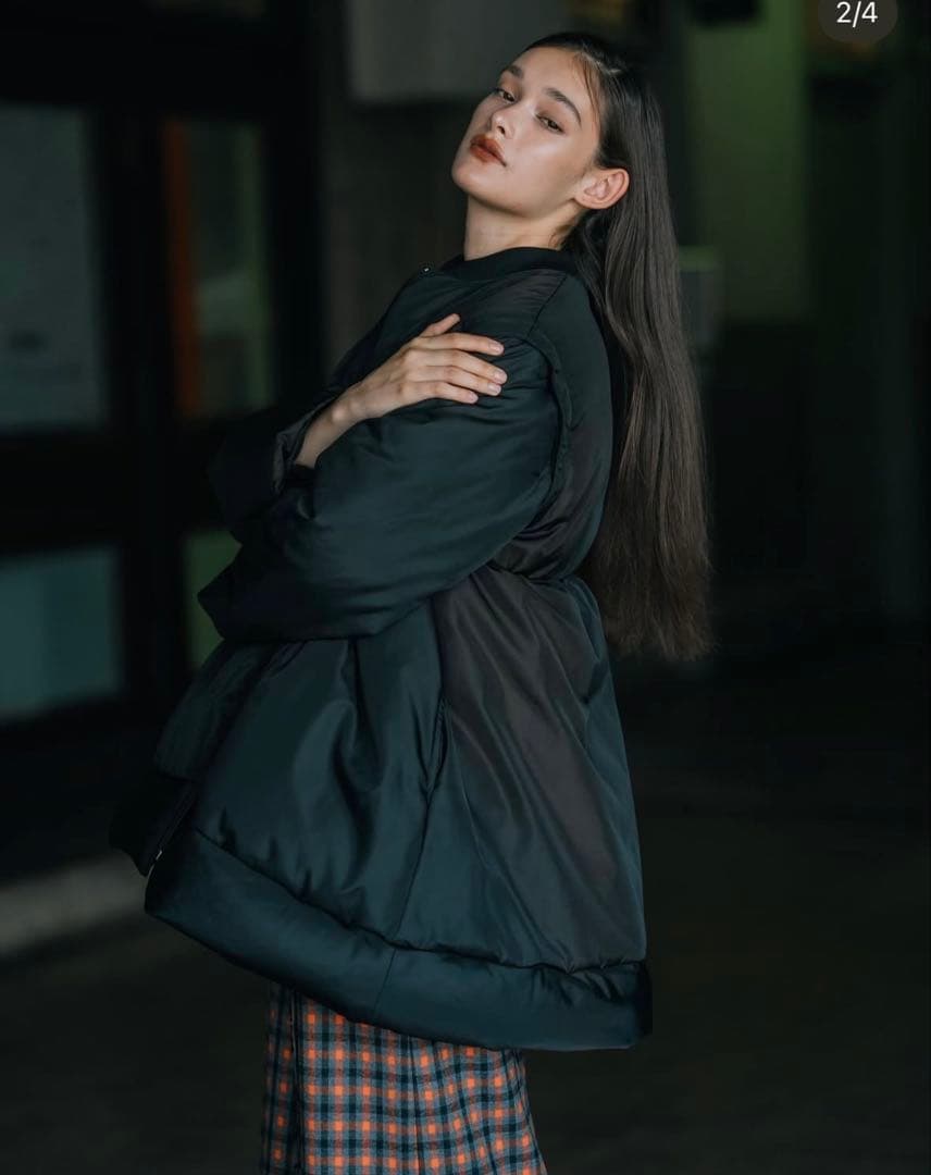 LINKABLE オーバーサイズ ダウンジャケット