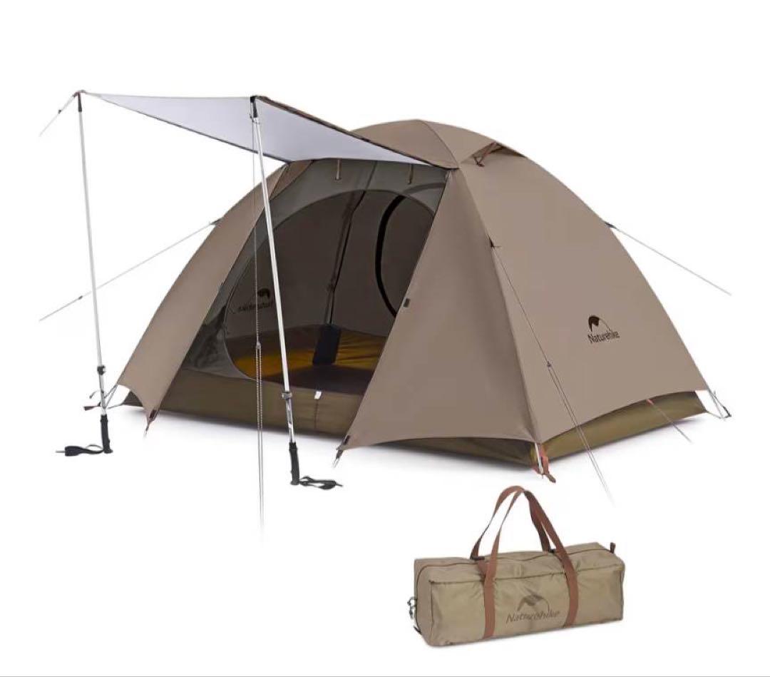 【Naturehike/ネーチャーハイク ２人用テント キャノピー付　美品中古