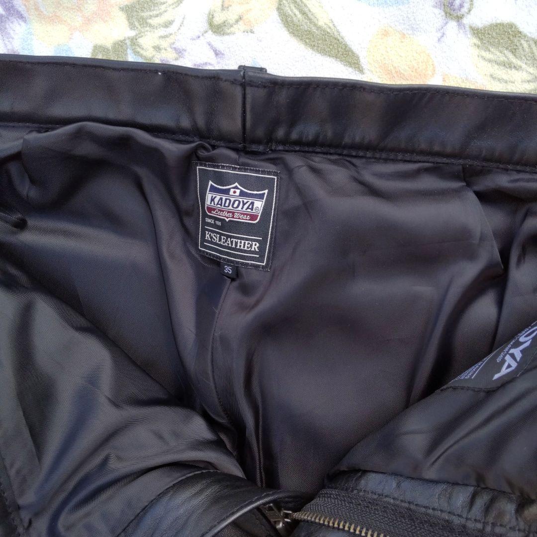 JP　KADOYA ライダース　レザージャケット　ライダース　レザーパンツ