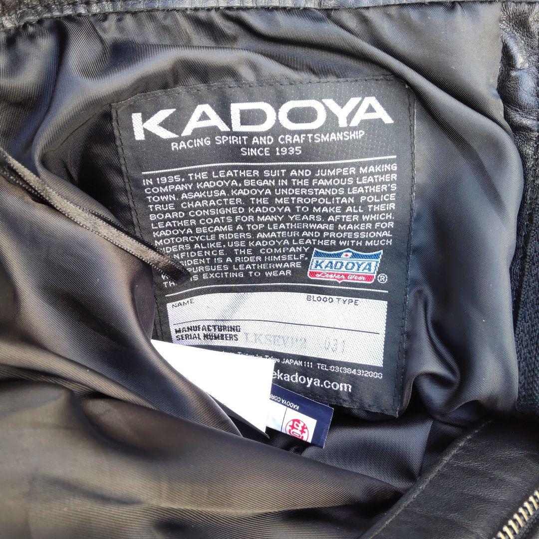JP　KADOYA ライダース　レザージャケット　ライダース　レザーパンツ