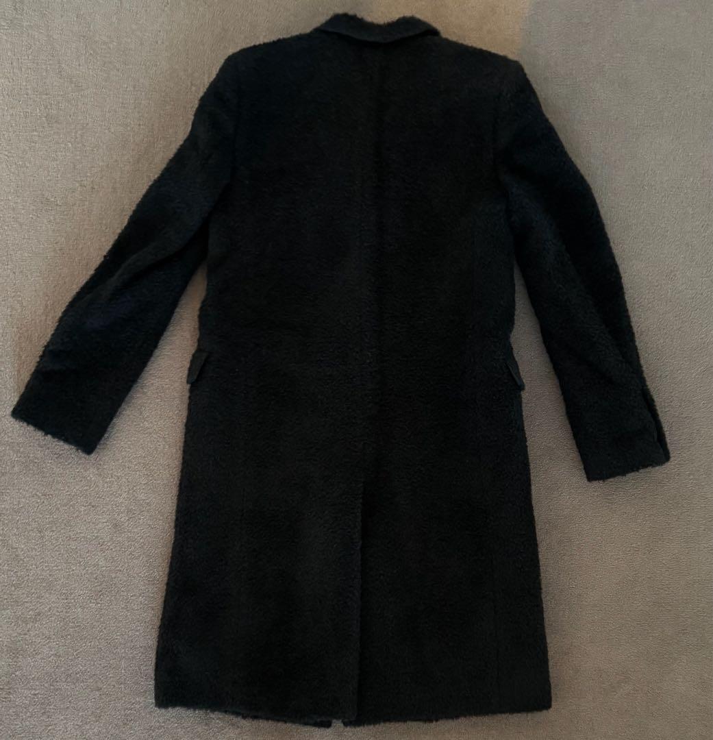 SAINT LAURENT ブラック チェスターコート