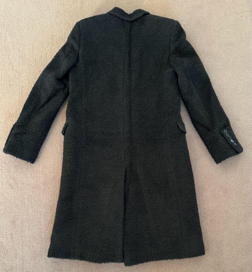 SAINT LAURENT ブラック チェスターコート