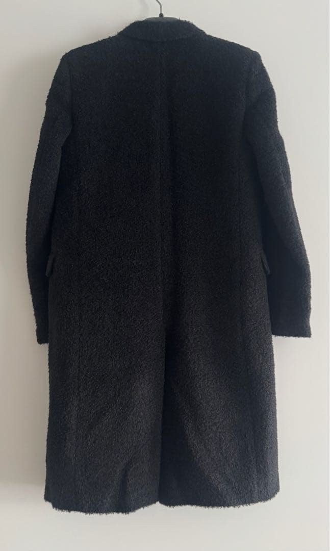 SAINT LAURENT ブラック チェスターコート