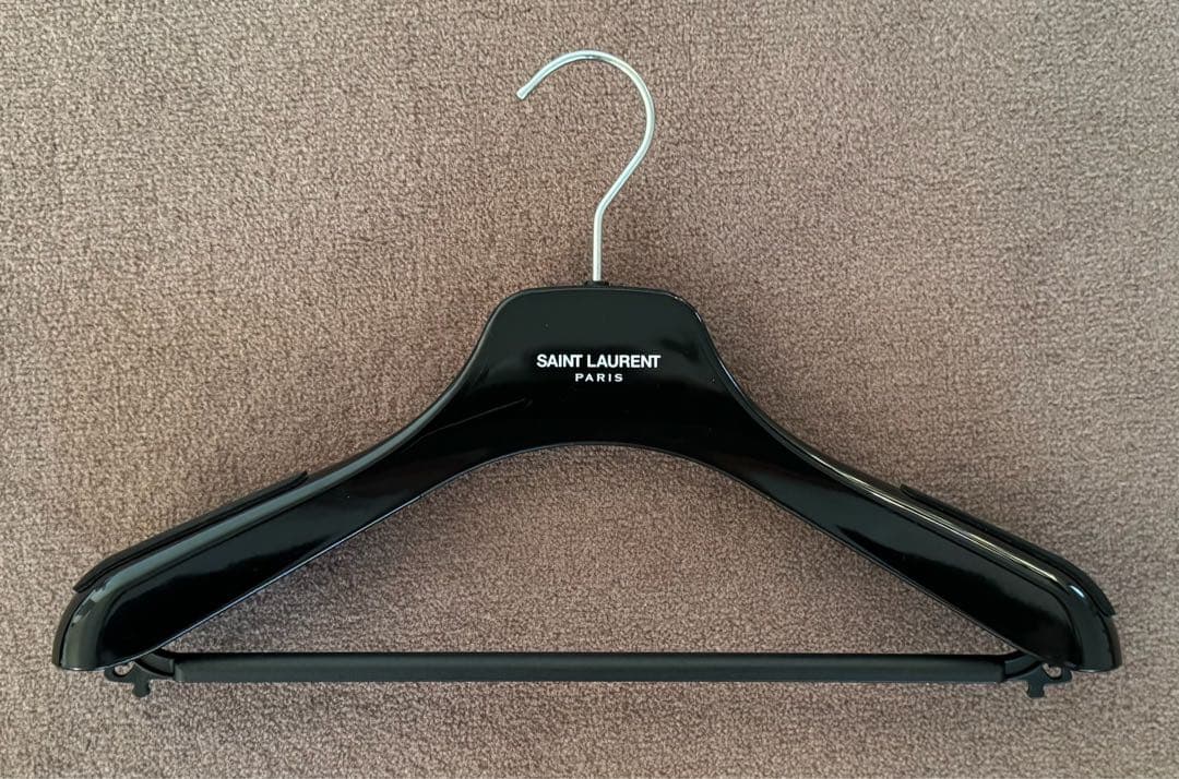 SAINT LAURENT ブラック チェスターコート