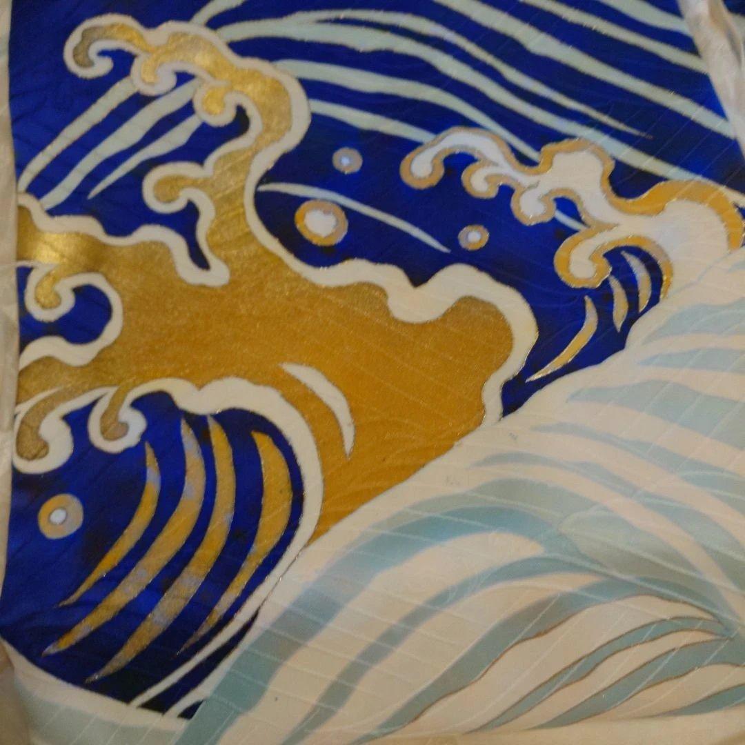 振り袖　フルオーダー品　京友禅