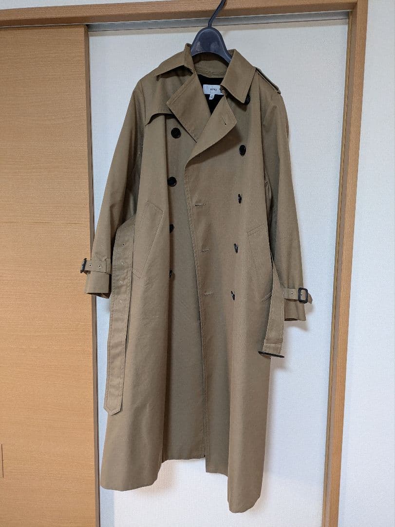 HYKE トレンチコート　レギュラーフィット　サイズ1