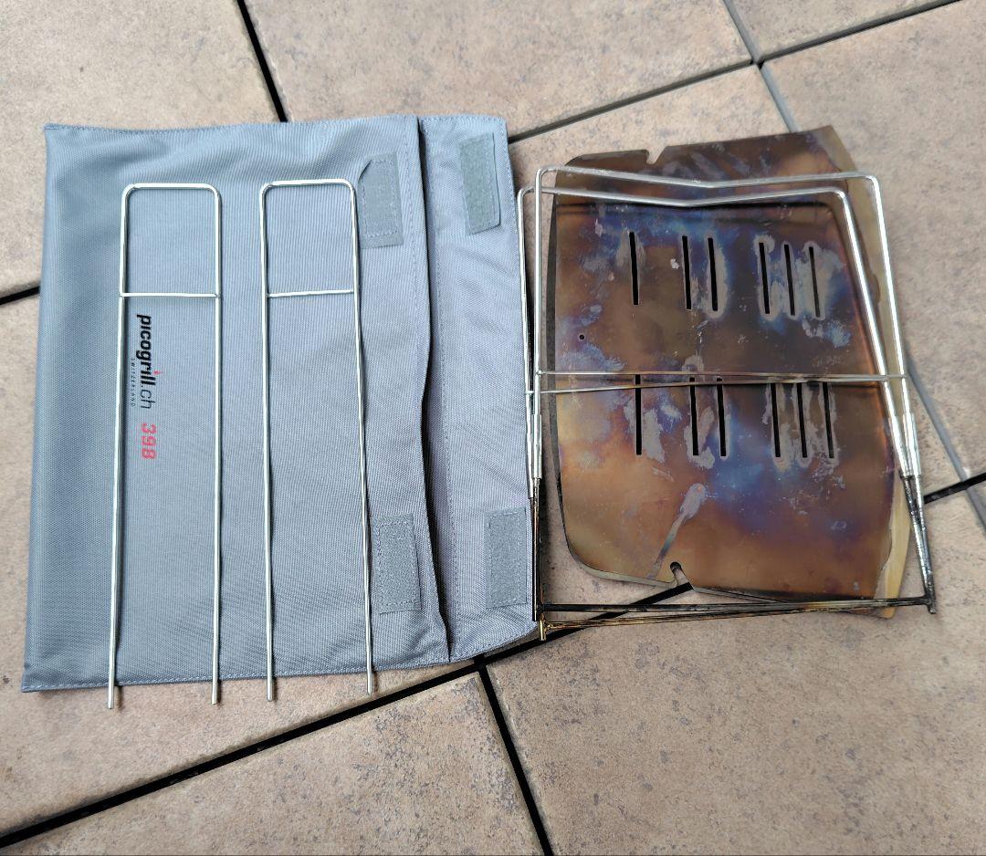 picogrill. 398 ピコグリル398 焚き火台 収納ケース付き